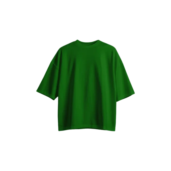 Drop Shoulder T-Shirt Snake Warrior (Green) - Image 2